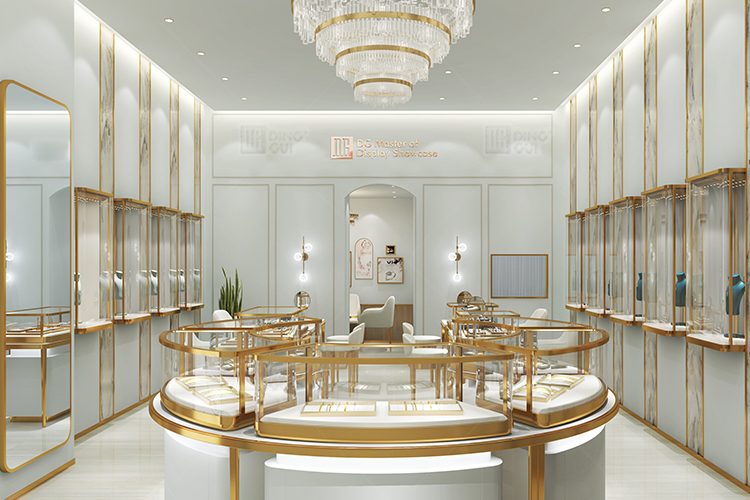 Custom Jewelry Showcases for Different Store Layouts and Spaces