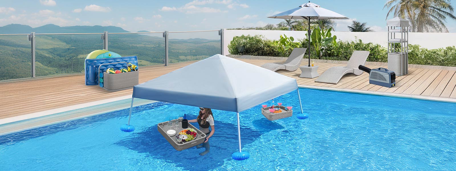 swimming pool equipment and supplies